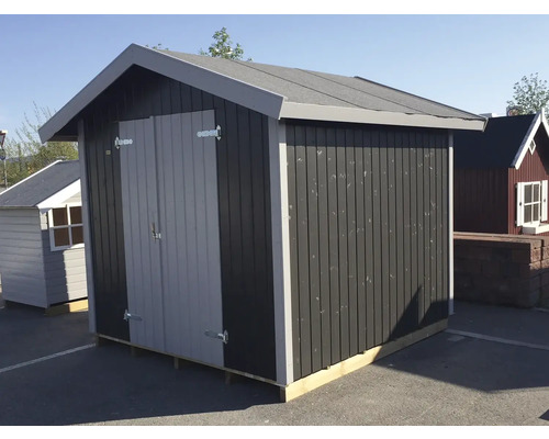 Gartenschuppen aus Holz mit Doppeltür