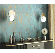 Vliestapete 35164 City Romance Effektoptik grün gold
