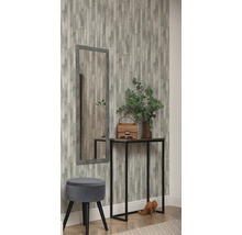 Vliestapete 45735 Struktura Holz-Optik grau
