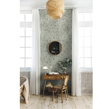 Vliestapete 81642 Leyla Floral grün