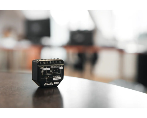 Shelly Gen3 Mini Zweiwege-Relaiswippe