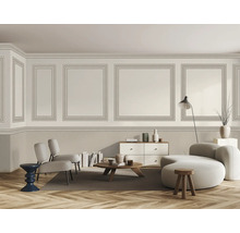 Bordüre 34459 Zierleiste breit grau 5 m x 17 cm