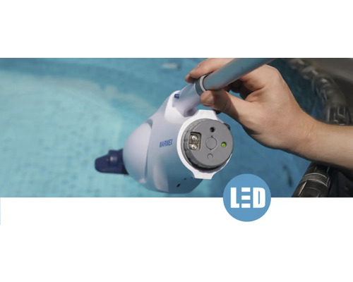 Marimex Akku-Poolreiniger mit LED-Anzeige
