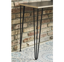 Tarrox Möbelfuß SPIDER Hairpin Ø 58 x 450 mm schwarz 1 Stück