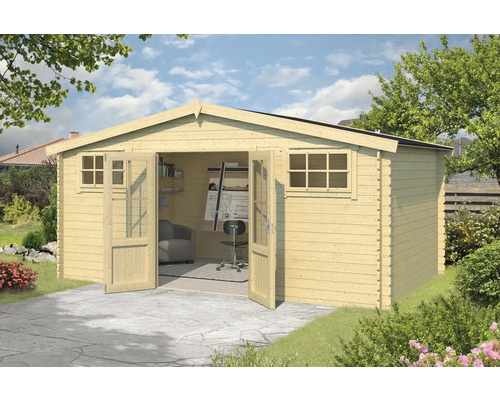 Gartenhaus Outdoor Life Boston 518,6 x 312 cm natur