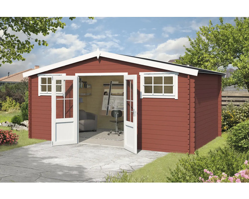 Gartenhaus Outdoor Life Boston 518,6 x 312 cm schwedischrot