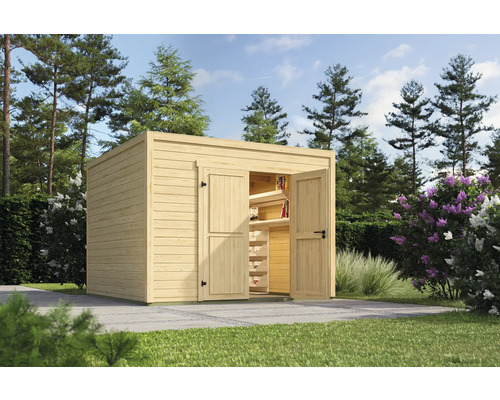 Gartenhaus Outdoor Life Fynn 3 294,4 x 300 cm natur