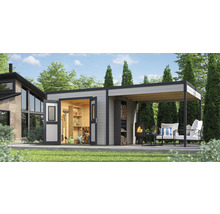 Gartenhaus mit Stauraum, Unterstand und Holzlager für den Außenbereich