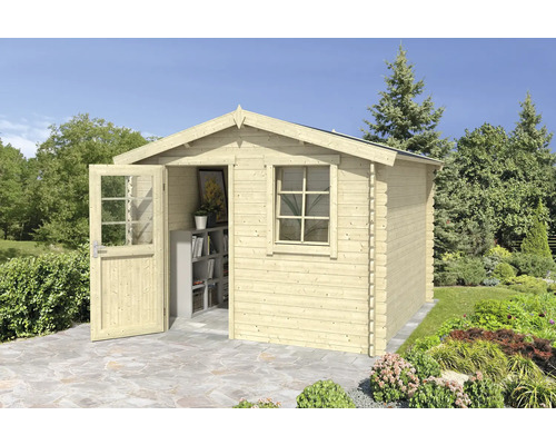 Gartenhaus Outdoor Life Nina 307,2 x 250 cm natur