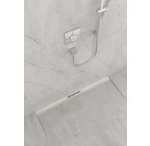 Fertigset Duschrinne hansgrohe RainDrain Flex 800 mm kürzbar edelstahl gebürstet 56044800 ohne Grundkörper