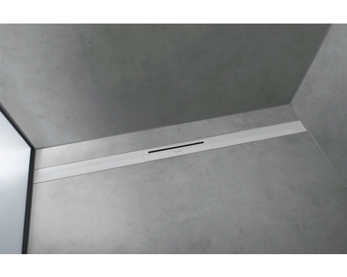 Ausschnitt eines Badezimmers mit einer installierten Entlüftung