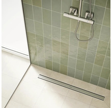 Duschrinne hansgrohe RainDrain Compact 1200 mm edelstahl gebürstet 56184800