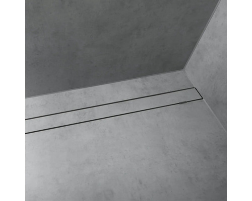Fertigset Duschrinne hansgrohe RainDrain Rock 700 mm befliesbar 56030000 ohne Installationsset und den uBox Grundkörper