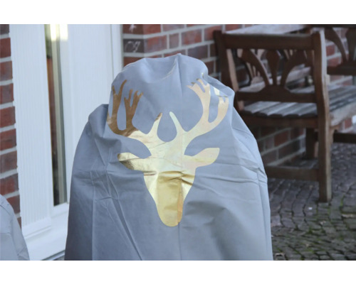 Pflanzenschutzhülle mit Hirschmotiv