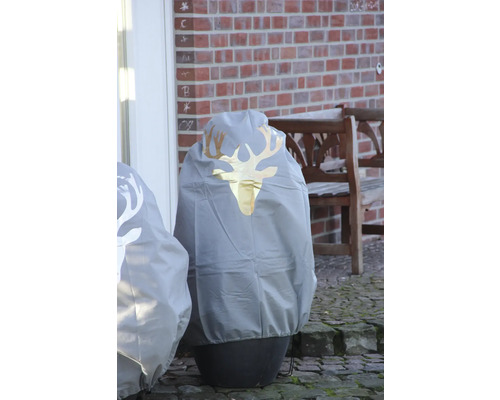 Pflanztopf Abdeckung mit Hirschmotiv