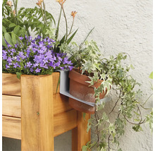 Topfhalter Wagner Topfaufnahme GH 3002 Stahl 12,5 x 6,5 cm silber-alu für GreenFAMILY-Produkte