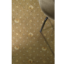 Teppichboden Velours Posada dunkelbeige FB34 400 cm breit (Meterware)