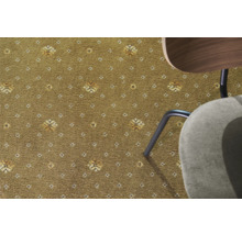 Teppichboden Velours Posada dunkelbeige FB34 400 cm breit (Meterware)