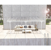 Terrassenüberdachung WESTMANN Bruce 556 x 300 cm weiß