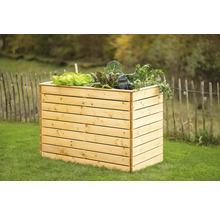 Hochbeet klassisch WESTMANN Asket L 130 x 70 x 90 cm natur