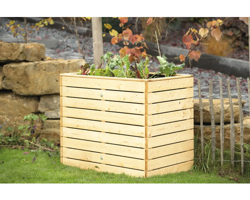 Hochbeet klassisch WESTMANN Asket M 110 x 70 x 90 cm natur