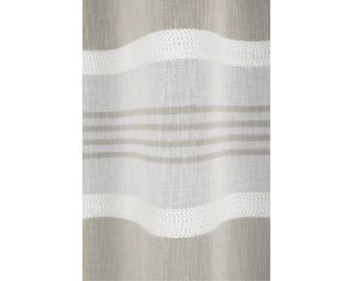 Gardine mit Streifenmuster für Fensterdekoration