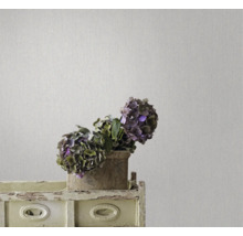 Dekorative Tapete mit zarten Texturen und subtilem Design im Interieur.