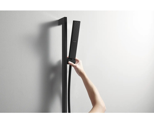 Brausestange mit Handbrause und Brauseschlauch zur Wandmontage