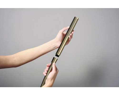 Demontierte Handbrause für das Badezimmer