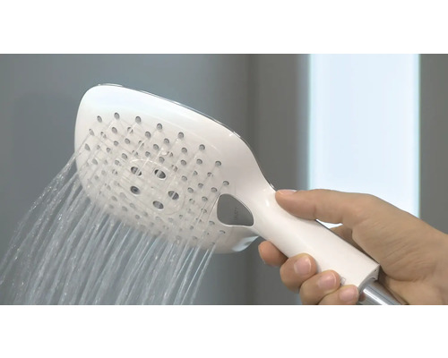 Handbrause mit Wasserstrahl