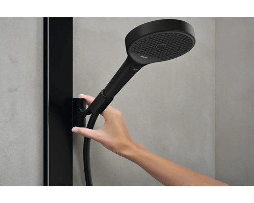 Handbrause am Brausestangenset mit Bedienelement