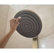 Duschsäule inkl. Thermostat hansgrohe Pulsify S 260 2jet EcoSmart bronze gebürstet 24241140