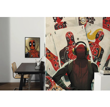 Wandbild mit Comicmotiv im Büro