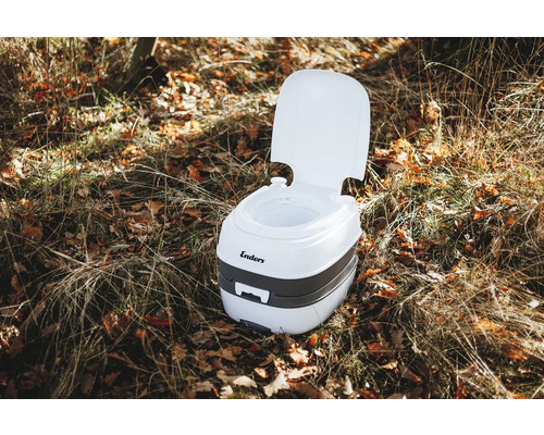 Tragbare Toilette von Enders für Camping und Outdoor Aktivitäten