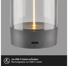 Tischleuchte mit USB-C-Anschluss zum Aufladen
