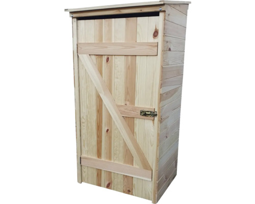 Hölzerner Mülltonnenbox für den Außenbereich