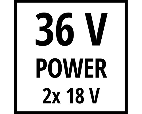 36 Volt Power 2x 18 Volt