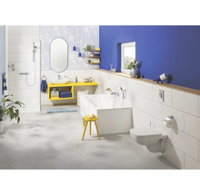 Grohe Quickfix Waschtischarmatur START chrom mit Push Open Ablaufventil 23746002