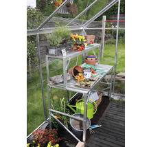 Tischaufsatz Vitavia für Aluminiumtisch, 121 x 28 x 39 cm