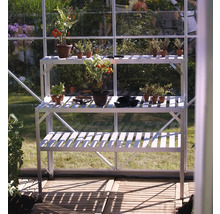 Tischaufsatz Vitavia für Aluminiumtisch, 121 x 28 x 39 cm
