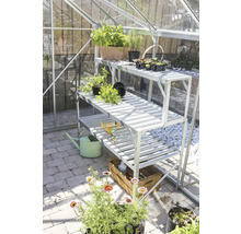 Tischaufsatz Vitavia für Aluminiumtisch, 121 x 28 x 39 cm