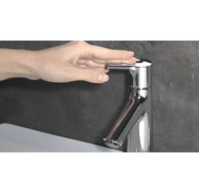 hansgrohe Waschtischarmatur TALIS S 100 mit Zugstange chrom 72020000