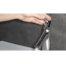 hansgrohe Waschtischarmatur TALIS S 100 mit Zugstange chrom 72020000
