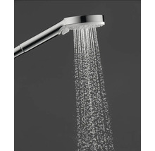 hansgrohe Duscharmatur mit Thermostat CROMETTA VARIO COMBI 1001 CL chrom inkl. Brausestangenset 27813400