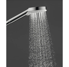 hansgrohe Duscharmatur mit Thermostat CROMETTA VARIO COMBI 1001 CL chrom inkl. Brausestangenset 27813400