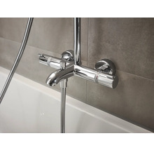 Duschsäule inkl. inkl. Badewannenthermostat hansgrohe Crometta chrom glänzend 27298000