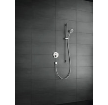 Brauseset mit Kopfbrause und Thermostatarmatur zur Wandmontage