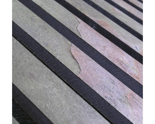 Nahaufnahme einer Akustikpaneeloberfläche mit Holzlatten