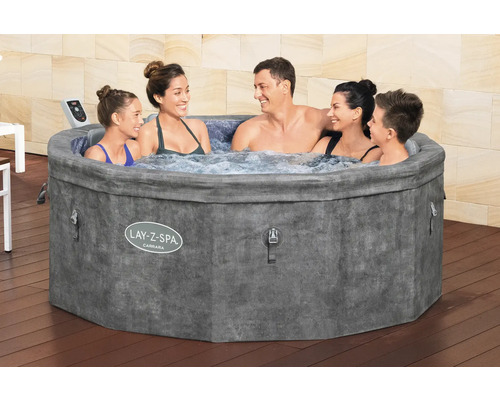 Lay-Z-Spa Carrara aufblasbarer Whirlpool mit Personen