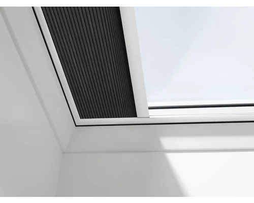 Dachfenster mit Verdunkelungsplissee